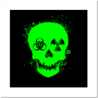 Toxic Skull Posters and Art